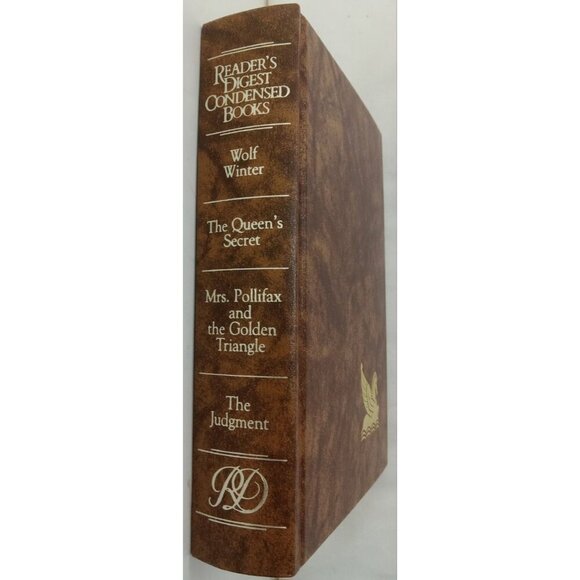 1988 Reader's Digest Condensed 1st Ed HC Leather Gilt Vtg NM Fiction - Picture 3 of 13
